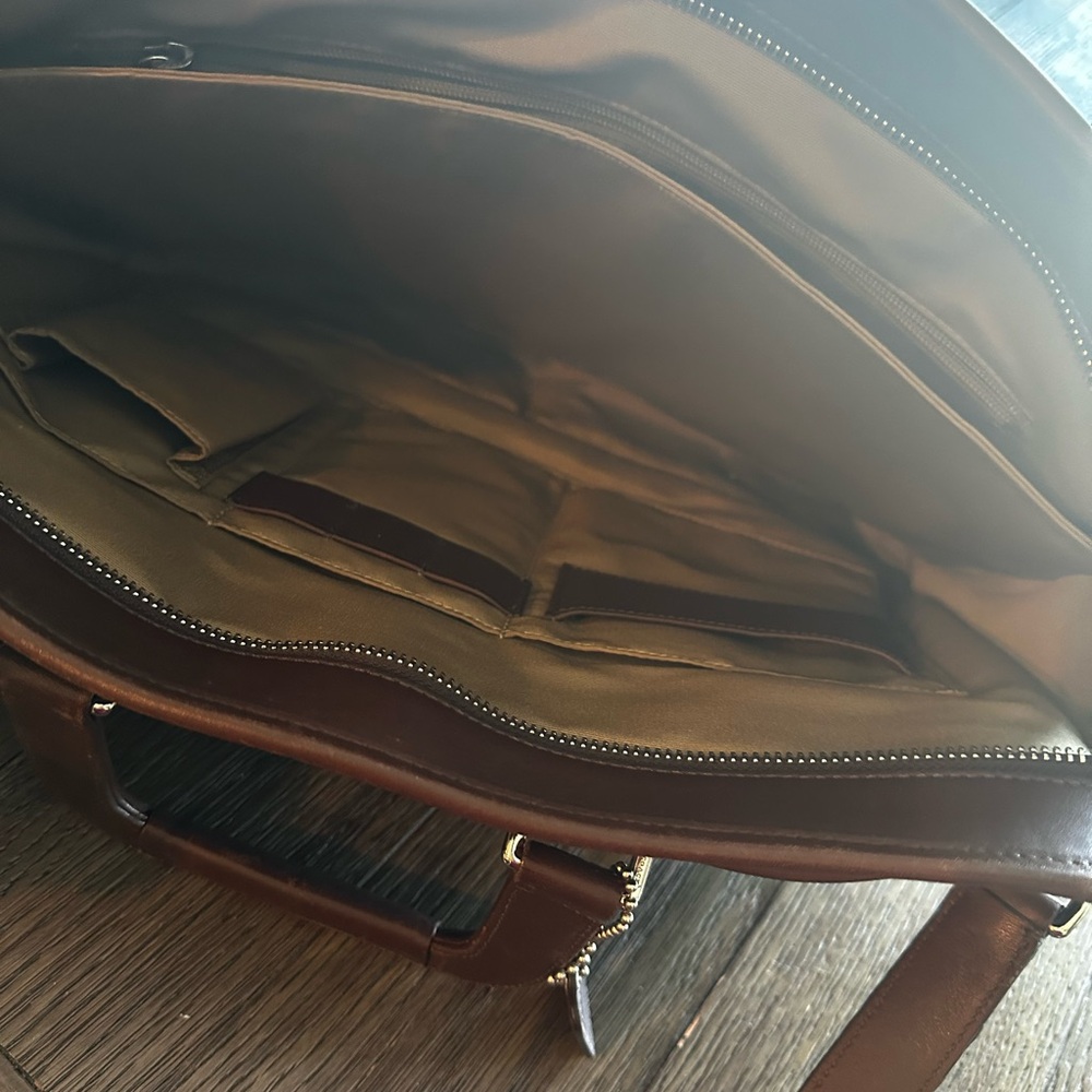 Coach Brown Leather Interior Patch - image 2